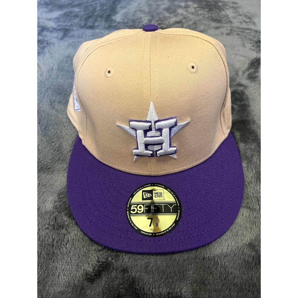 7 1/8 Houston Astros New Era Subway Series Side Patch 59FIFTY Fitted Hat